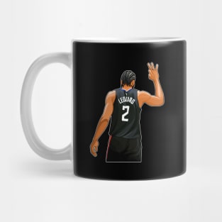 Kawhi Leonard #2 Hand Sign Mug